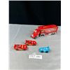 Image 6 : 10 Pcs Tow Mater Tow Trucks Semi Truck/Trailer Etc
