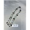 Image 2 : Extra Length Various Glass Beads Including Opalesque Glass Beads Necklace