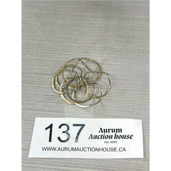 Sterling Silver Puzzle Ring of 8