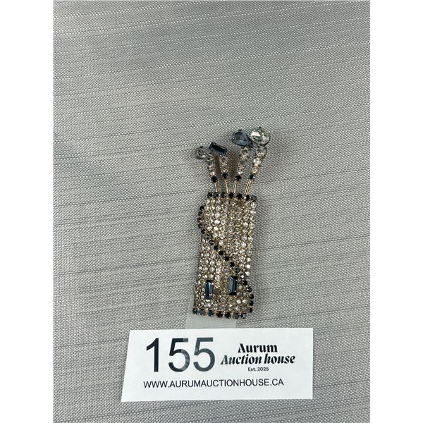 Vintage Rhinestones Brooch