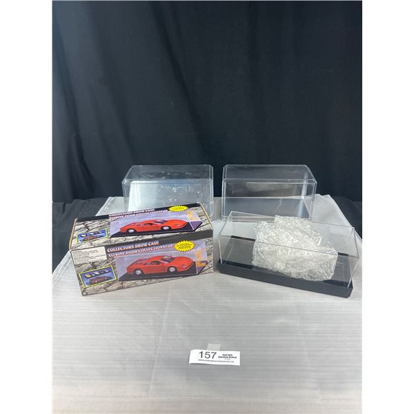 3 Museum Collector Showcases