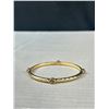 Image 4 : 3 Vintage Gold Tone Bangles, One Marked Victoria Secret and One Graziano