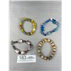 Image 3 : 8 Various Beads Bracelets