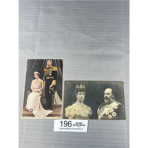 2 Very Early Royalty Postcards