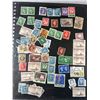 Image 4 : Sheet and Bag of Vintage Canadian Stamps