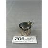Image 2 : Birmingham Hallmarked Early 1900s Mustard Pot in Sterling Silver