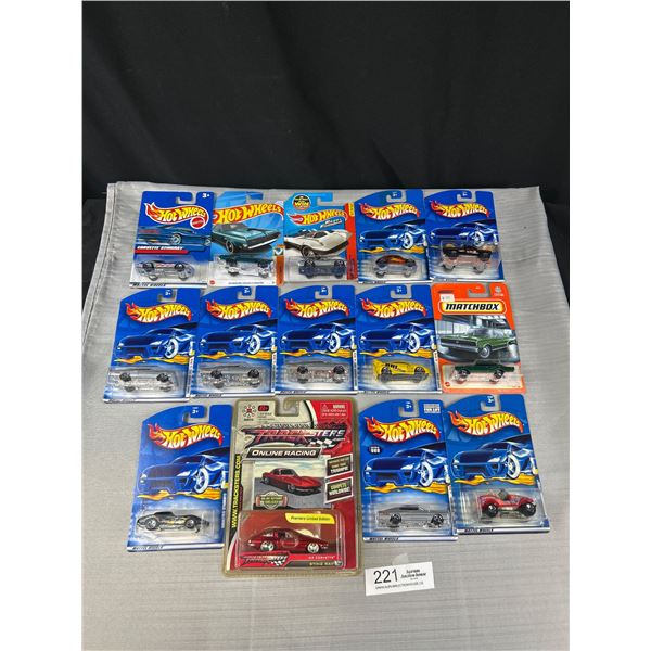 Lot of 15 Diecast Cars in Original Packages