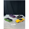 Image 1 : Lot of 4 1/24th Scale Diecast Cars