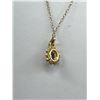 Image 4 : Vintage Gold w/ Amethyst Stone Pendant Necklace Marked 1/20 14K G.F.