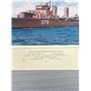 Image 5 : 3 WWII Canada Starch Military Pictures (Warships)