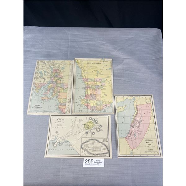 4 1890 Maps