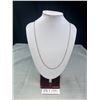 Image 1 : A Fabulous 26" Long Sterling Silver Necklace