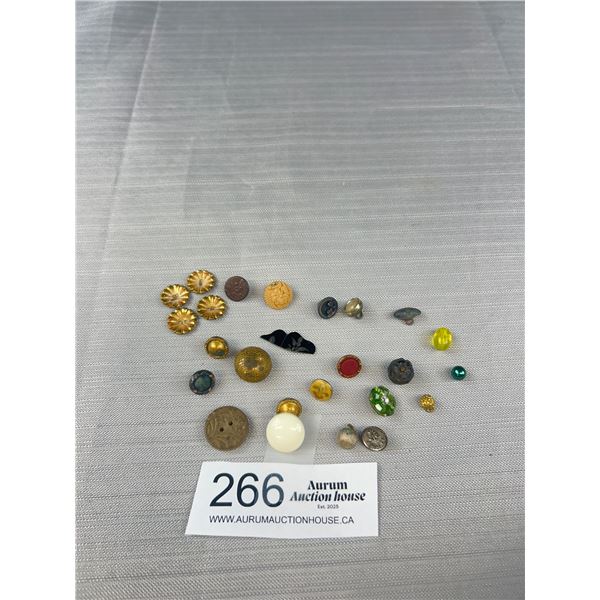 A Lot of Antique Buttons