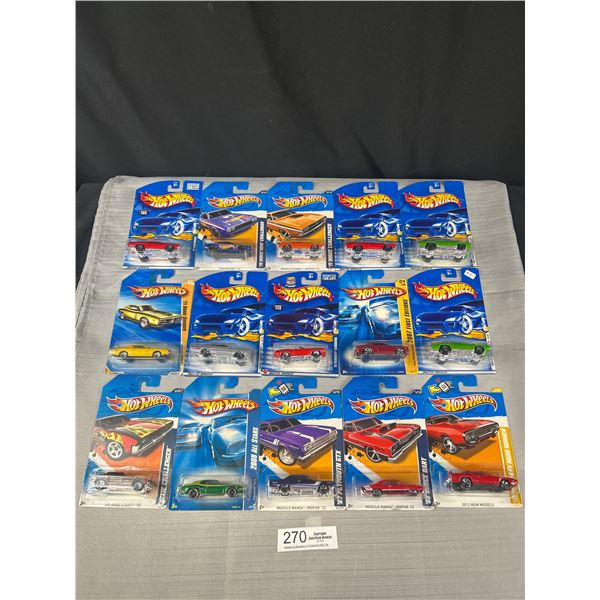 Lot of 15 Hotwheels in Original Packages