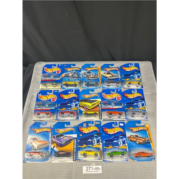 Lot of 15 Hotwheels in Original Packages