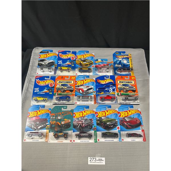 Lot of 15 Hotwheels in Original Packages