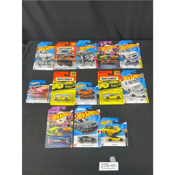 Lot of 15 Hotwheels in Original Packages