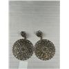 Image 2 : 3 Pairs of Vintage Silver Filigree Dangle Earrings + 1 Ring