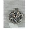Image 3 : Vintage Silver Tone w/ Stones Scottish Kilt Pin/Brooch Marked Miracle
