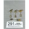 Image 1 : 4 Gold Australian Stickpins, One w/ Genuine Opal Stones