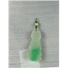 Image 3 : Vintage Green Chinese Jade Hand Carved Buddha Pendant