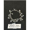 Image 1 : Silver Tone w/ Lot of Charms Bracelet