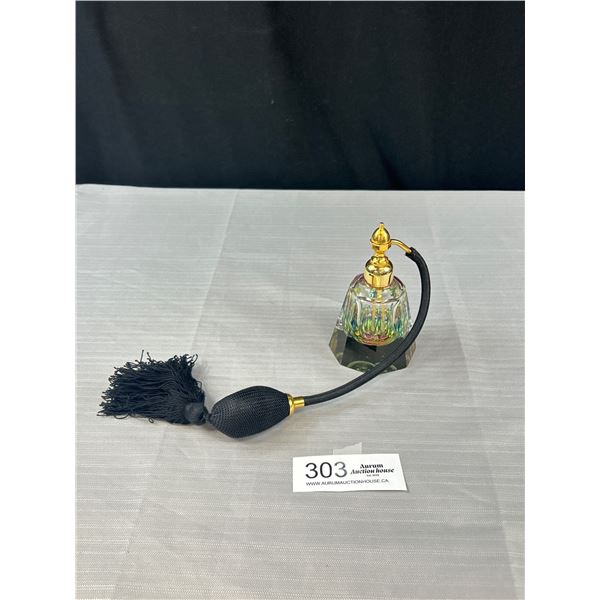 Very Pretty Old Glass Perfume Bottle