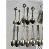 Image 2 : Lot of Antique Skeleton Keys and Souvenier Spoons