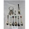Image 4 : Lot of Antique Skeleton Keys and Souvenier Spoons