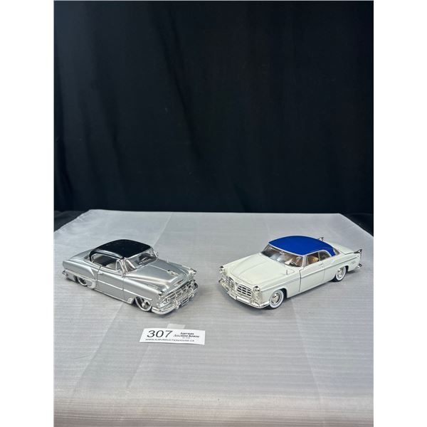 2 1/24th Scale Diecast 1950s Cars