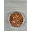 Image 5 : Sterling Silver Franklin Mint Coin + 1 Oz Copper Mint Coin