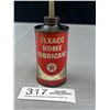 Image 2 : Vintage Texaco Home Lubricant Tin