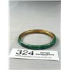 Image 2 : Vintage Genuine Malachite Stones Bangle