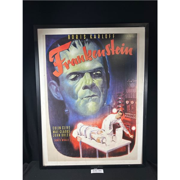 Frankenstien Movie Poster Print 25" x 33" NO SHIPPING