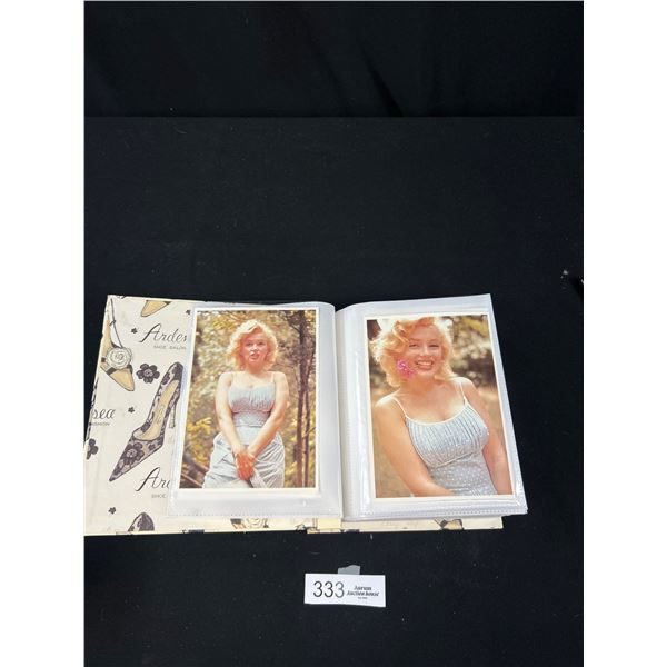 Small Binder w/ Lots of 5 x 7 Marilyn Monroe Photos