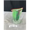 Image 4 : Beautiful Vintage Glass Vase Marked Australia, Spinifex Glass