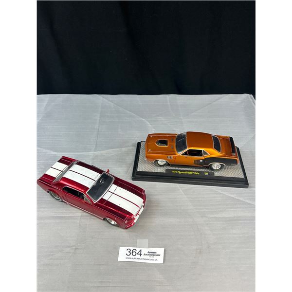 2 1/24th Scale Diecast Cars, Shelby and Cootah