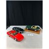 Image 1 : Lot of 3 Diecast Cars, Jaguar, Corvette and Mercedes