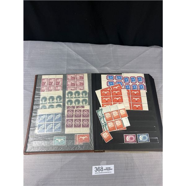 Large Stamp Book, Full of World Stamps Unused