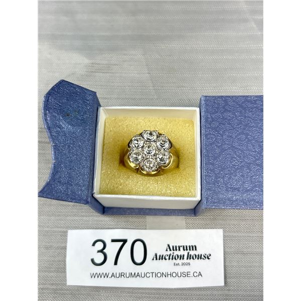 Solid Vintage Masonic Mens Ring