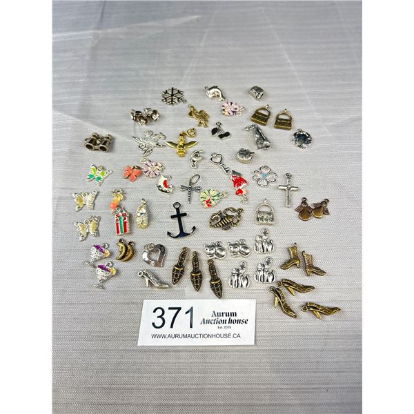 Over 50 Vintage Charms For Bracelet
