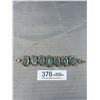 Image 2 : Vintage Silver Tone Turqouise Color Bracelet