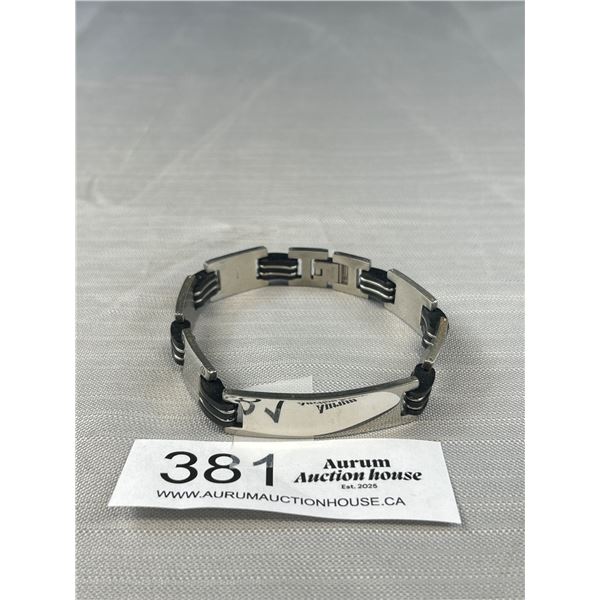 Solid Silver Mens Quality Bracelet