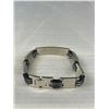 Image 3 : Solid Silver Mens Quality Bracelet