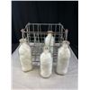 Image 2 : Antique Frasea Farms Milk Crate w/ Bottles