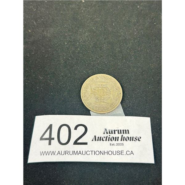 1953 Portugese Silver Coin