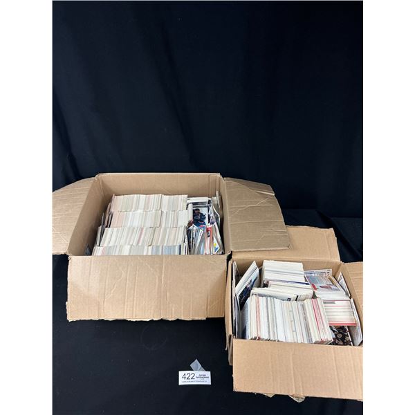 2 Boxes (100s) of Hockey Cards