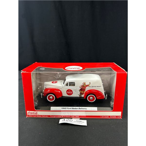 Coca-Cola 1940 Ford Panel 1/24th Scale