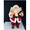 Image 4 : Lot of 4 Christmas Displays Tallest Being 2 Ft Tall, Santa Clause, Snowman NO SHIPPING