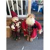 Image 1 : 36" Tall Santa Clause and 39" Tall Snowman